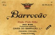 Vinho Tinto_Barrocao 1978